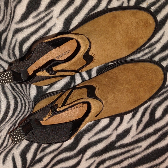 👣LUCKY BRAND EABILE Topanga Tan Boots - Picture 9 of 16